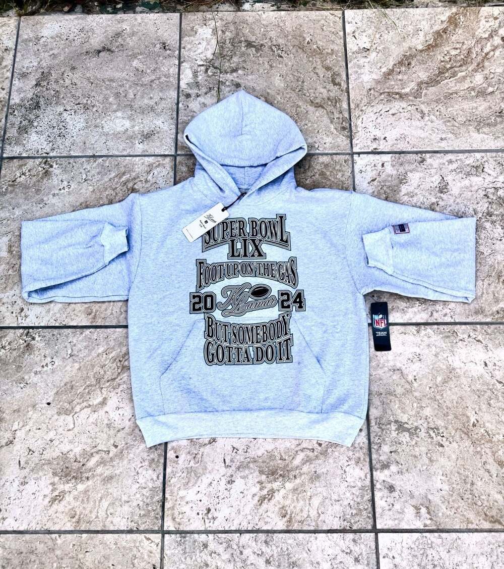 Kendrick Lamar x Willy Chavarria Super Bowl LIX Foot Up On The Gas Hoodie